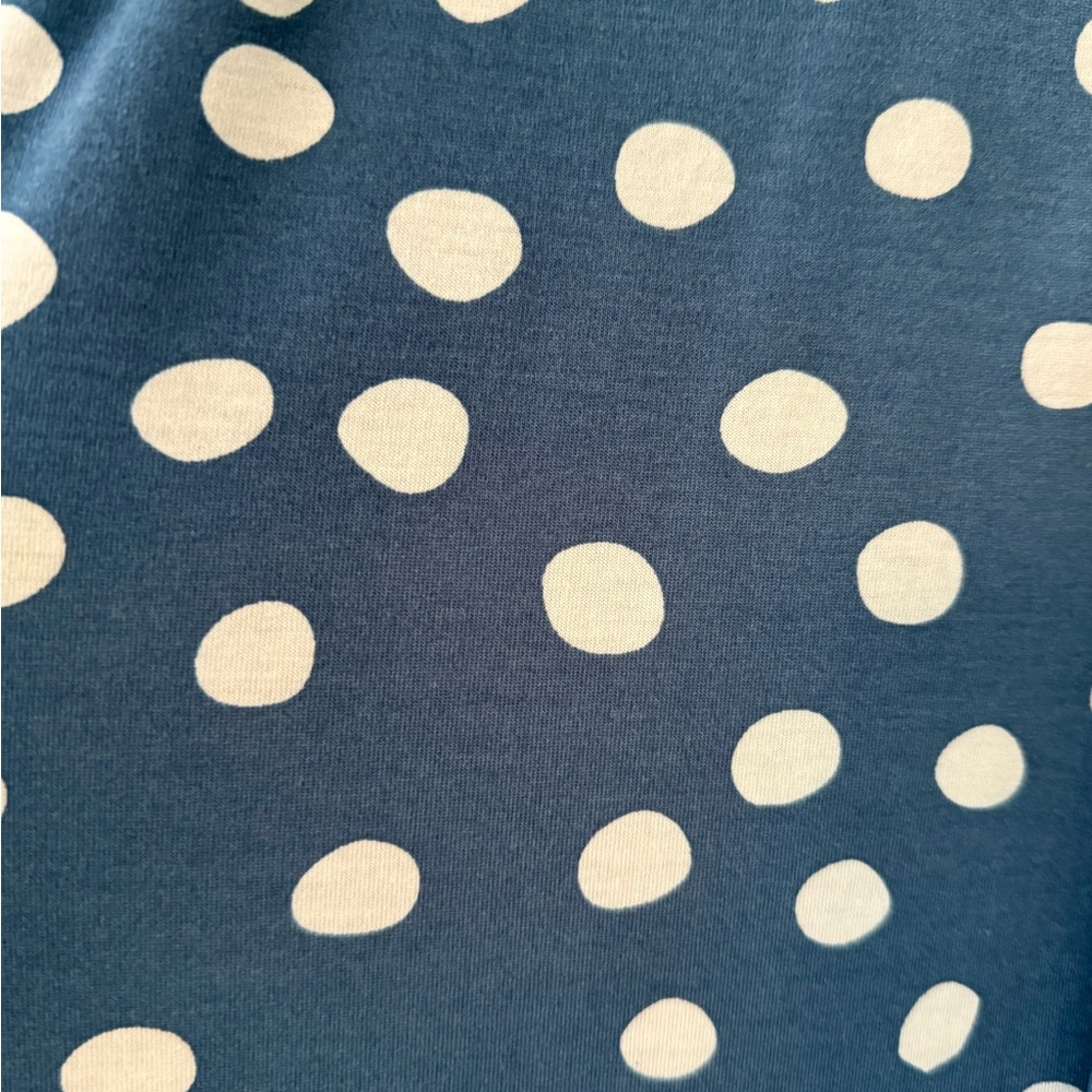 Latched Mama Blue and White Polka Dot long Momper - Picture 3 of 4